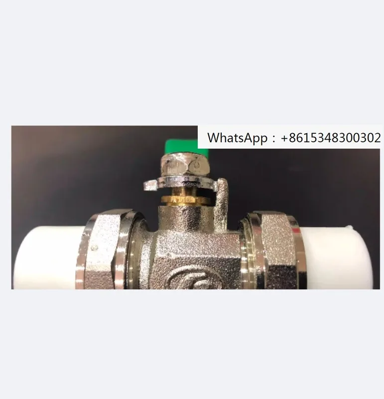 PPR Double Active Ball Valve DN20 Double Active Ball Valve 4 minutes 6 minutes 1 inch Valve Switch Shutter 25