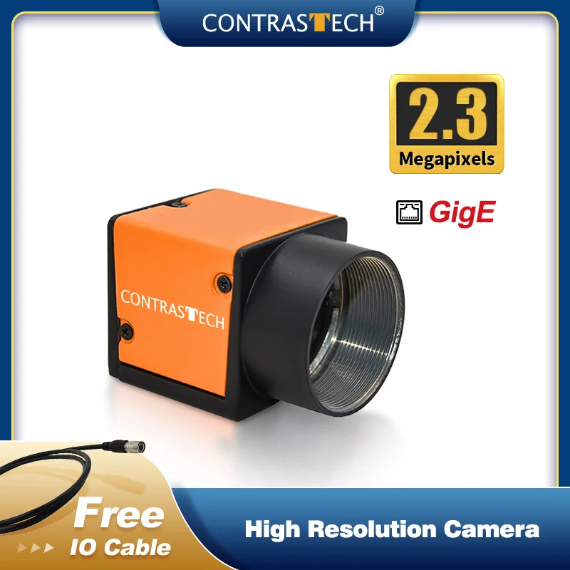 

High Resolution 2.3MP 50fps CMOS Global Shutter GigE Industrial Machine Vision Camera For Inspection