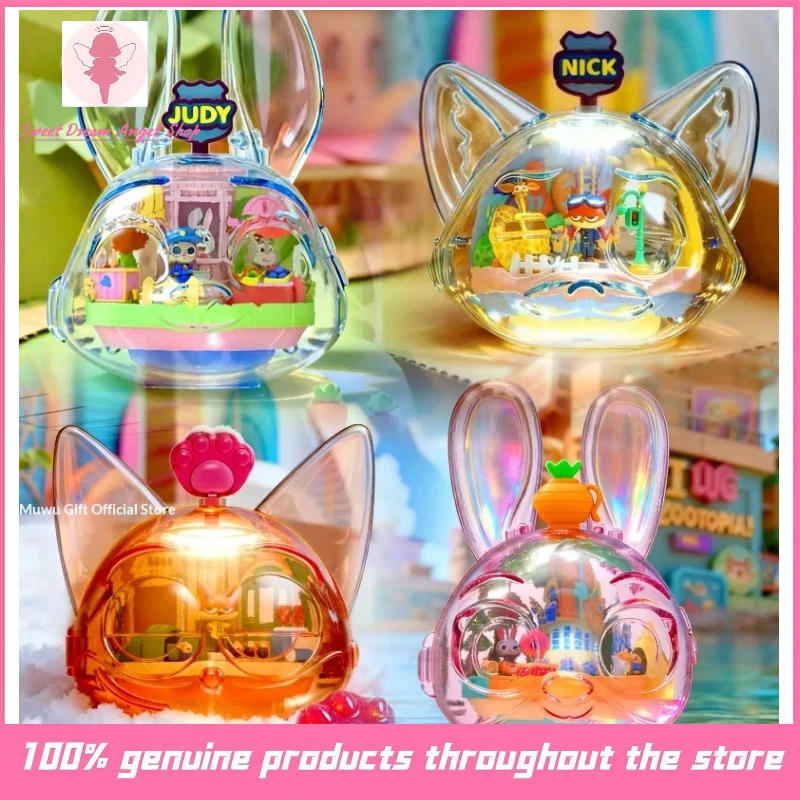 

New Zootopia Crazy Spin Series Of Blind Boxes, Collectible Figurines Collaborative Accessories And Birthday Gifts Goods In Stock