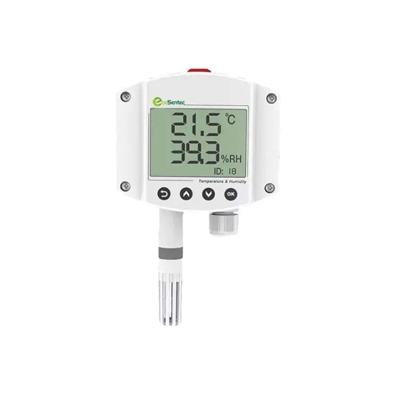 Industrial Wall-Mounted Temperature and Humidity Sensor RS485 Modbus RTU High Precision Transmitter