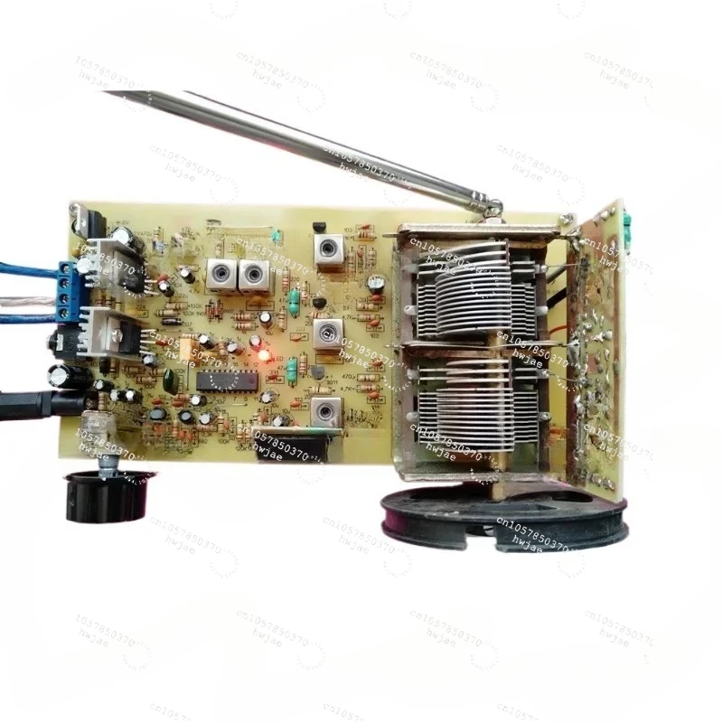 Discrete Components, FM, Stereo Radio LA3401 Decoding FM Electronic DIY Kit