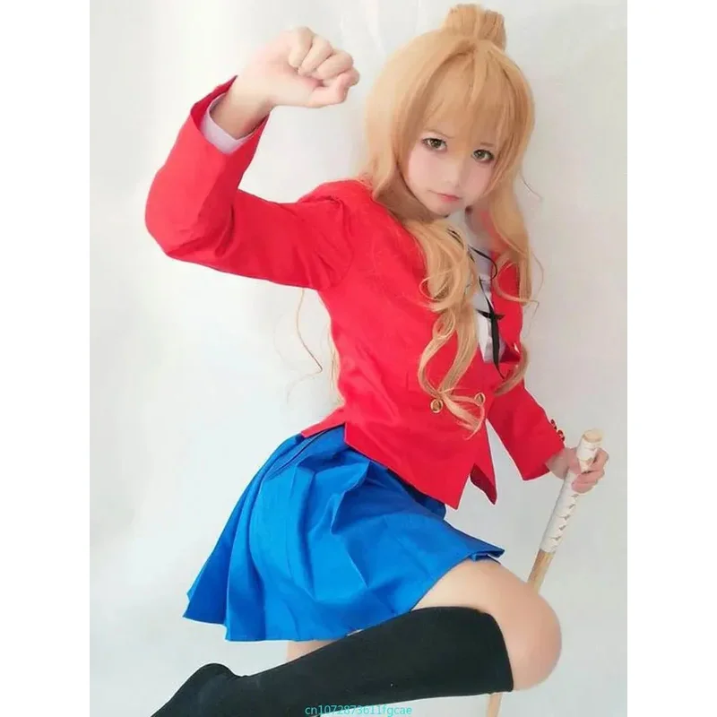 

qq34TIGER DRAGON Toradora Косплей Костюм Тайга Айсака Школьная форма наряд Маскарад Пуэр Фестиваль Вечеринка Девушка Подарок на день рождения