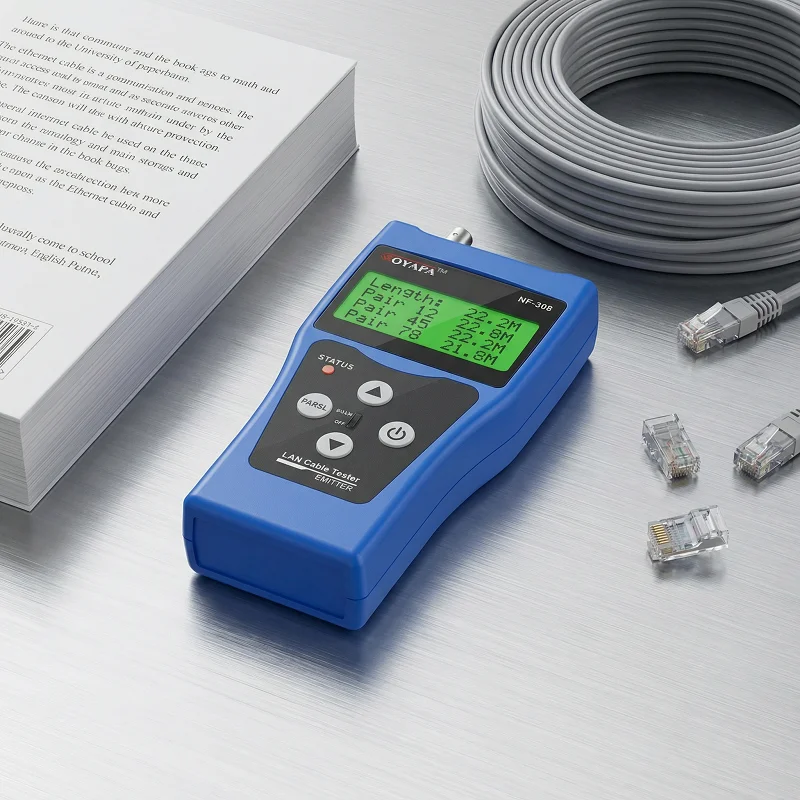 NF-308 Multifunctional Network Line Finder Kit Cable Tester Wire Tracer for Ethernet LAN Network Installation Diagnostic Tool