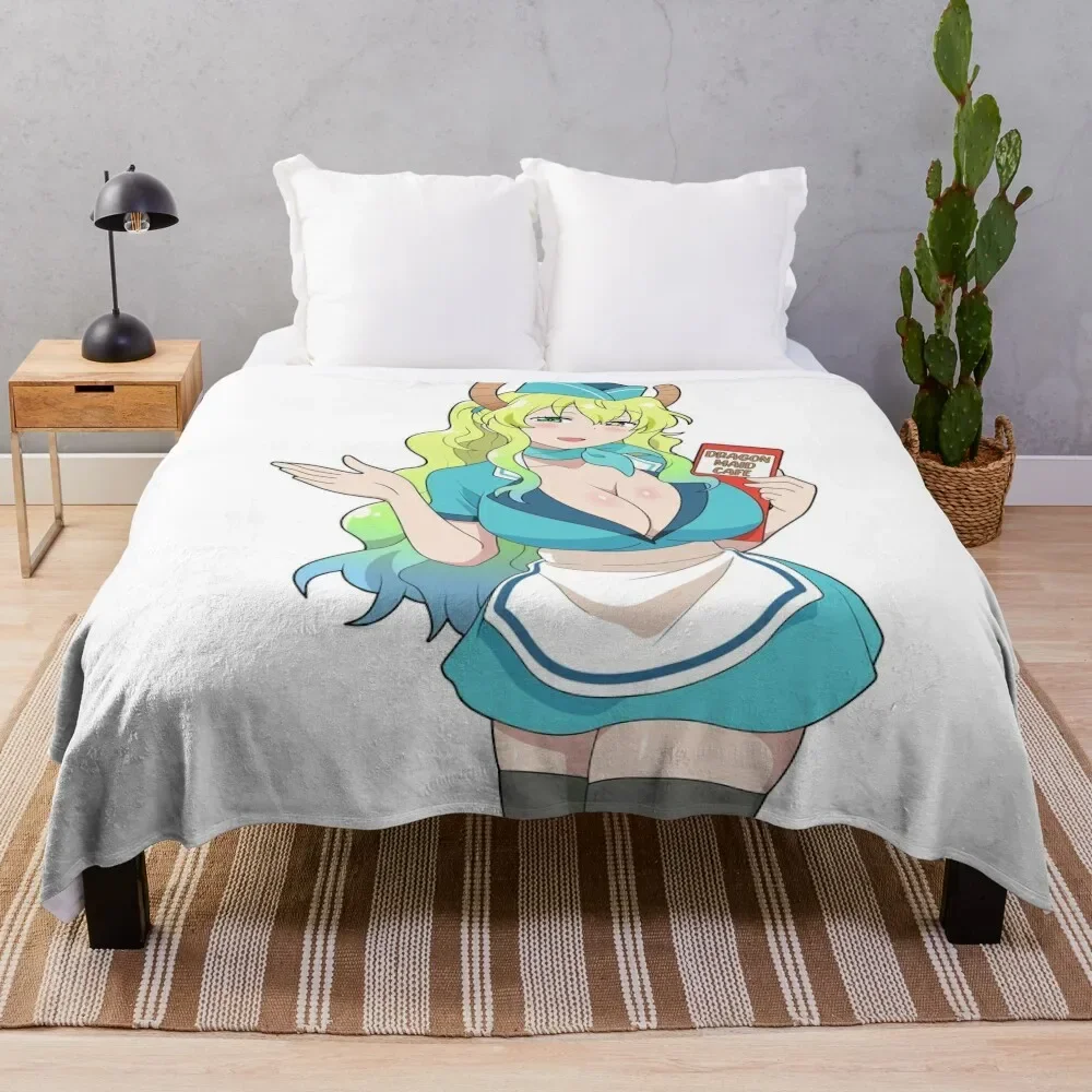 

Dragon Maid Lucoa Throw Blanket Luxury Hairys Quilt Summer Beddings Blankets
