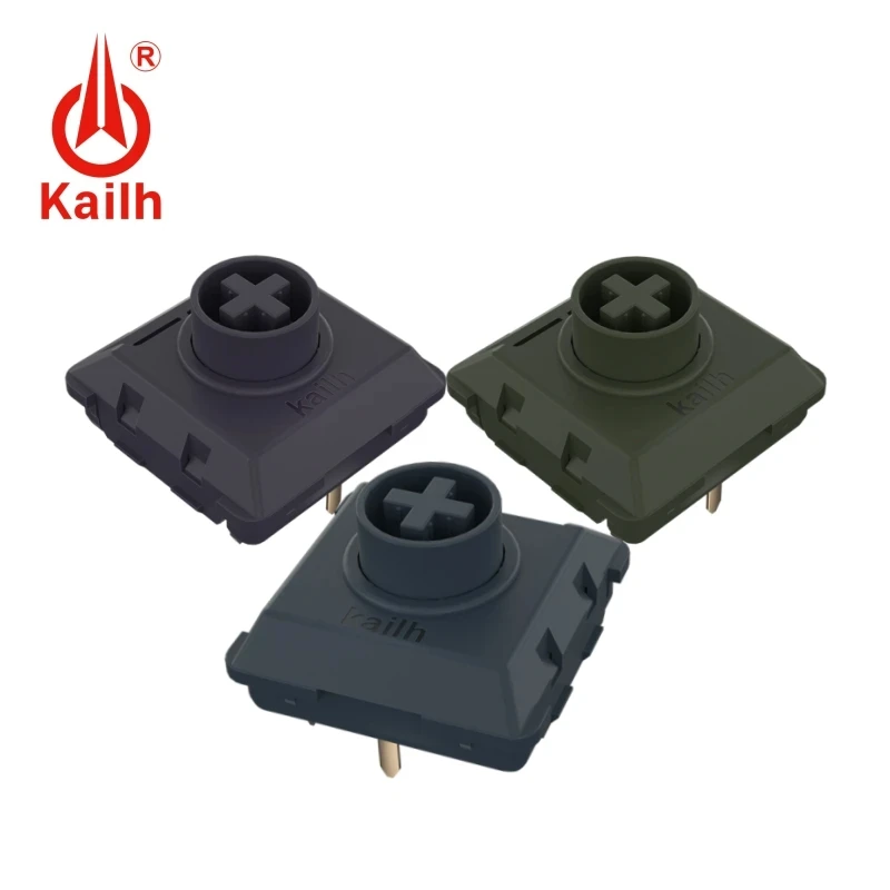 Kailh-Interruptor de Teclado mecánico de 1/3/5 piezas, serie completa POM Shadow, personalizado, de bajo perfil, Compatible