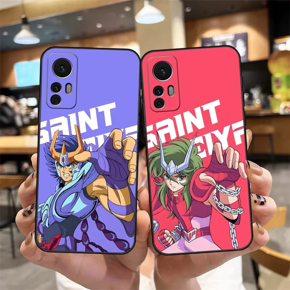 Saint Seiya Phone Case Shell for Xiaomi Redmi Note 14 13 10 12 Pro POCO F4 F5 X5 Pro 12 13 11T Lite Ultra Cover