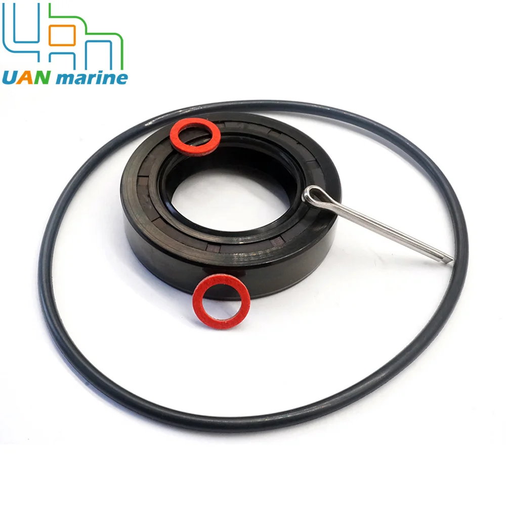 3B7601110 3B7601030 Lower Unit Seal Kit with Prop Shaft Oil Seal O-Ring Gasket for Tohatsu Outboard 9515030325 332600061