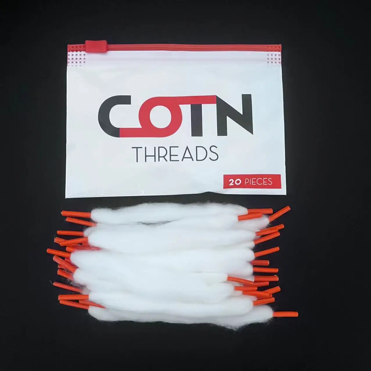 100PCS/60PCS/20PCS Cotn Wick Cotton Prebuilt Bacon Mesh Thread Zeus X Mesh Organic Cotton For RDA RTA Coil