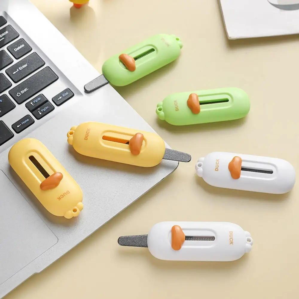 New Magnetic Mini Box Cutter Retractable Portable Paper Cutter Utility Cutter Opener Paper Cutting Tool