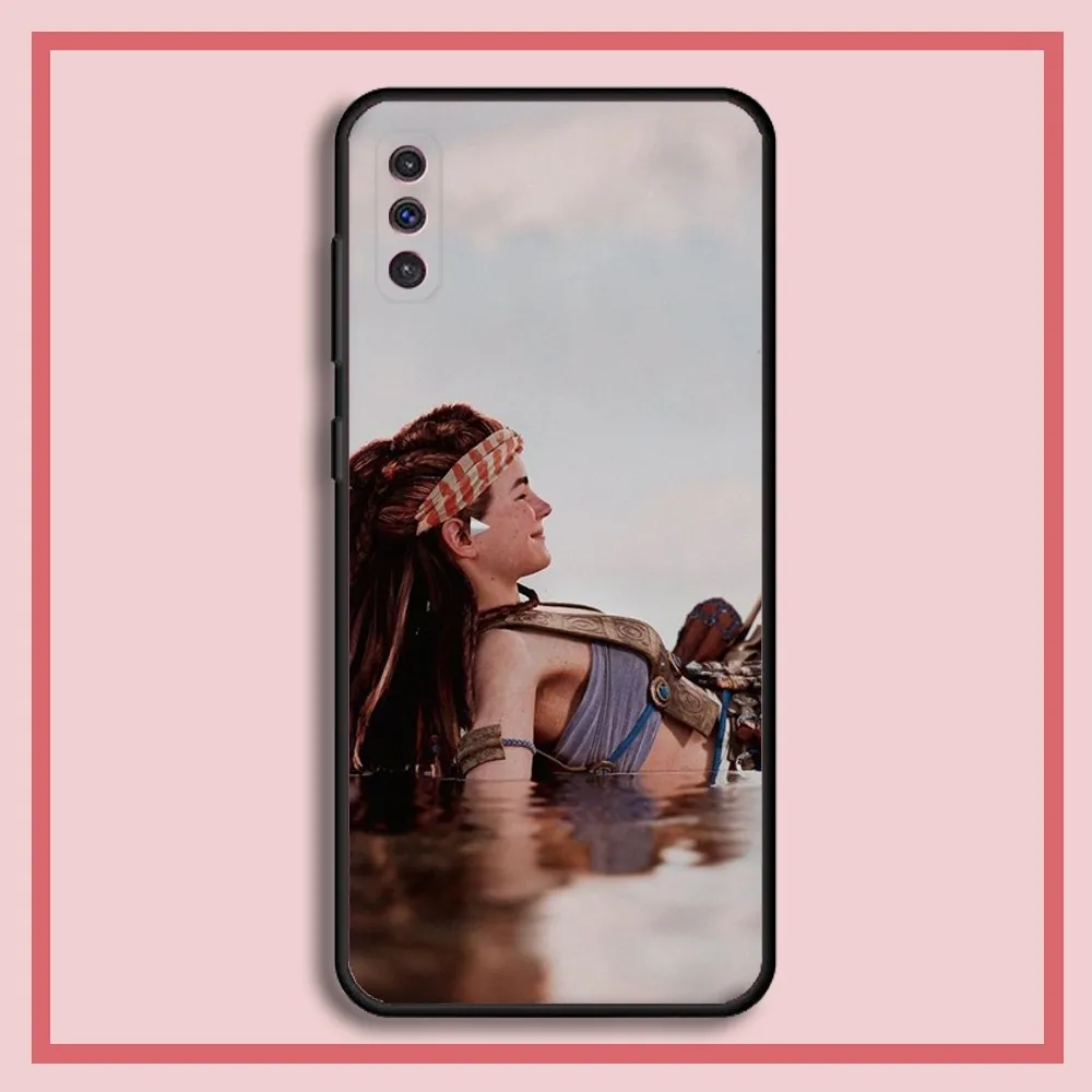 Horizon Zero Dawn Aloy Phone Case For Samsung S23,23,22,30,21,10,9,Note20 Ultra,Lite,Ultra,5G,Plus,FE,Black Soft Case