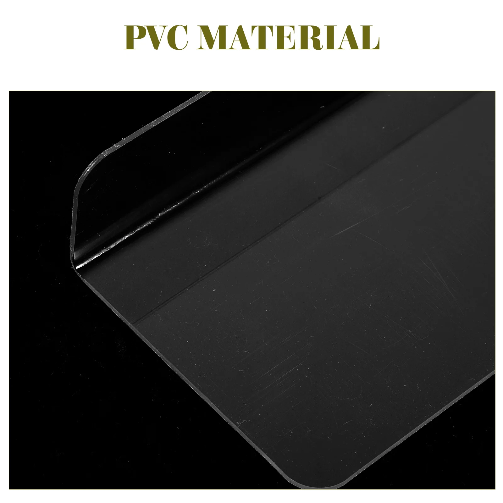 

8pcs Pet Kennel Clear PVC Blocker for Cages Small Animals 35x7cm Non Magnetic Easy Cut Hamster Edge Protector