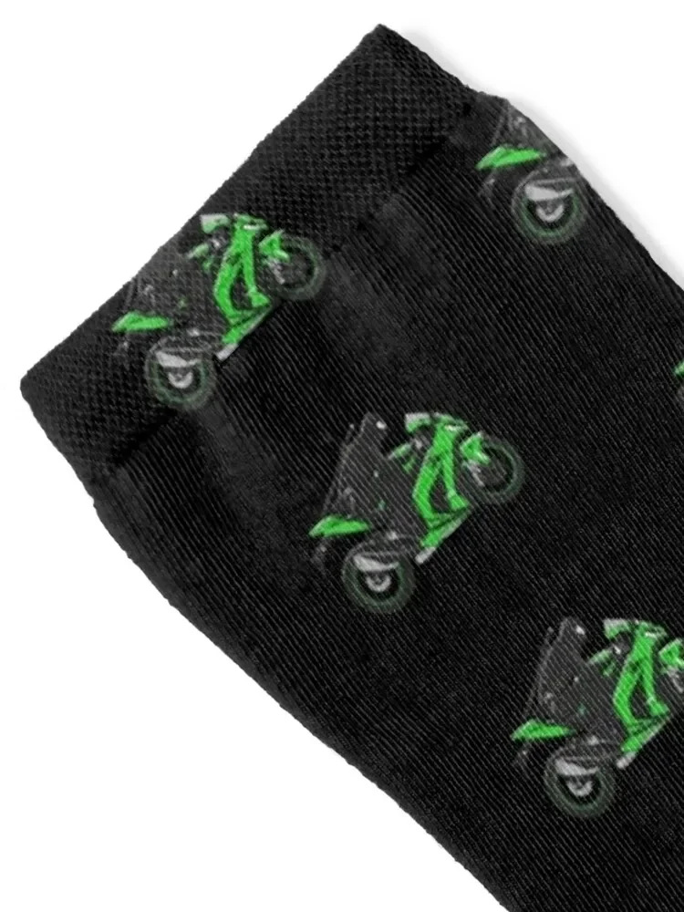 Ninja Motorcycle Rider Socks loose sports stockings heated gifts Socks Women Men's