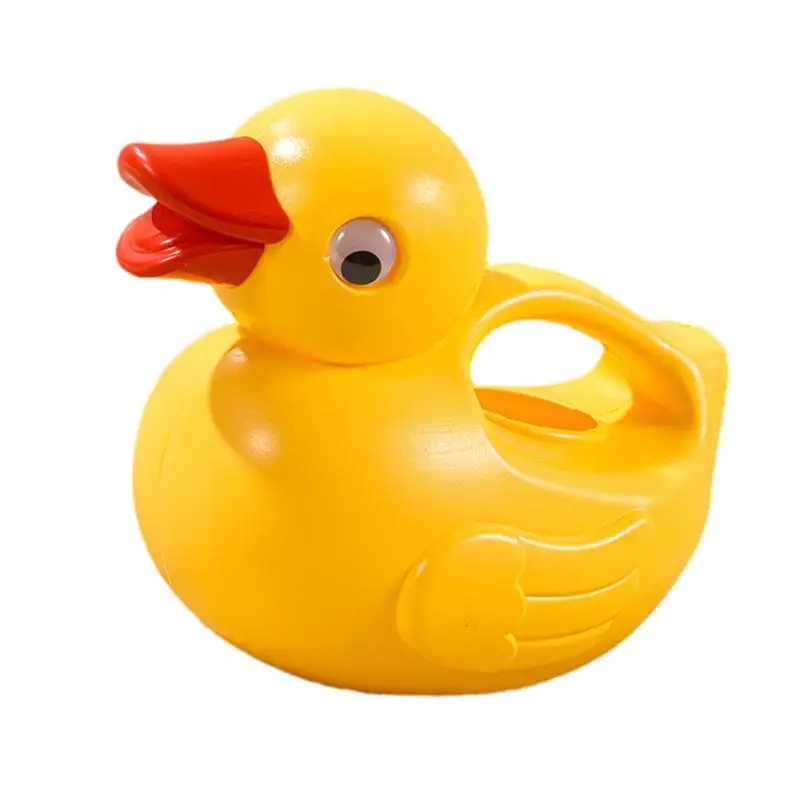 

Small Watering Can Unique Cartoon Yellow Duck Watering Can Toy Bath Toys Decorative Swimming Pool Toy Lightweight Kids Watering