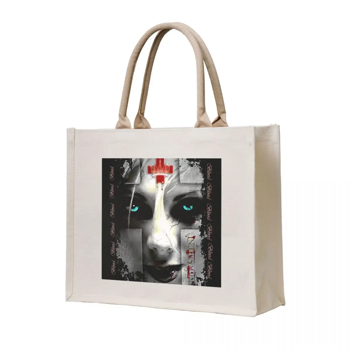 

In This Moment Blood American Metal Band Tote Bag handbag large size bags Canvas stote bag