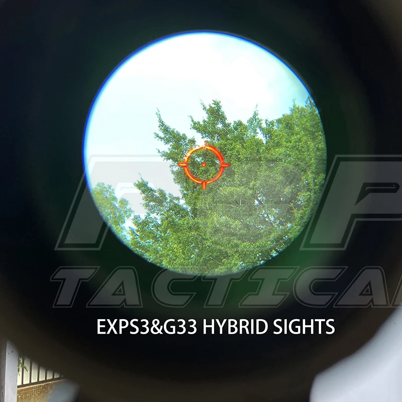 Holy Warrior EXPS3 S1 Red Dot Sight with G33 3X Magnifier with Full Mark Airsoft Accessories Ar 15 Accessories Tactical Hunting