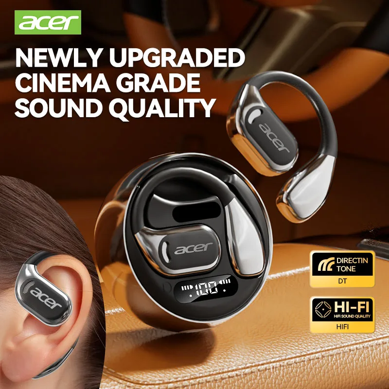 [Acer 510] Ows Casque sans fil Design  crochet d'oreille Casque Bluetooth confortable  porter Convient pour le sport, la course et le cyclisme Tlphone portable Tablette Notebook Compatible multi-appareils recommandation de cadeaux