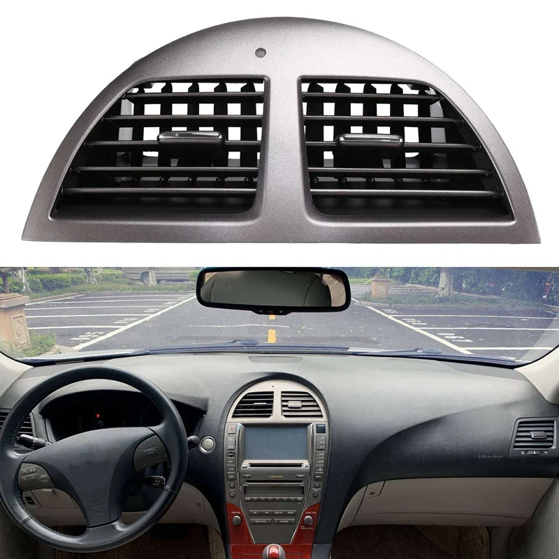 4X Car Front Middle Dashboard A/C Air Duct Outlet Vent Assembly For Lexus ES350 2007-2009 55660-33200 55660-33900