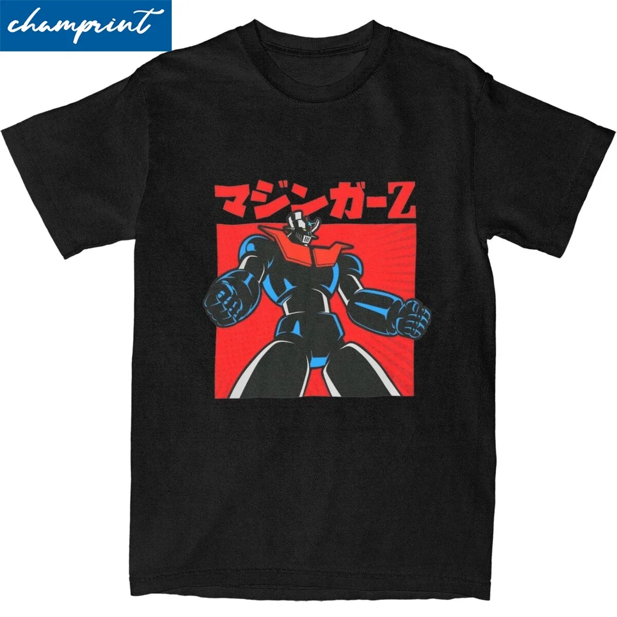 Men Women 209 POP Mazinger Z T Shirt Ufo Robot Cotton Tops Casual Short Sleeve Round Neck Tees Summer T-Shirt