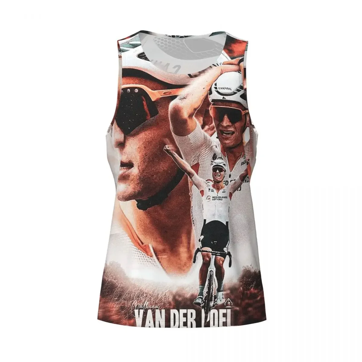 Quick Dry Mathieu Van Der Poel Cyclist MVDP Dutch Cyclist College Gym Tank Muscle Sleeveless Shirt Bodybuilding Breathable Vest