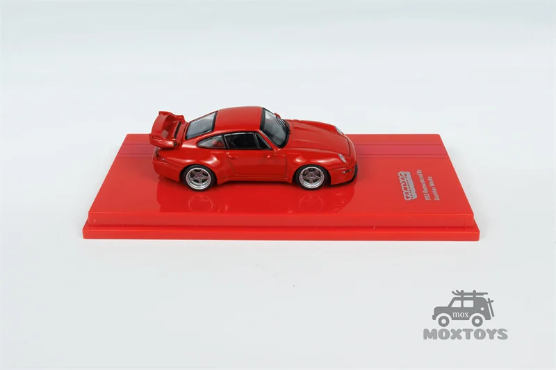 

Tarmac Work 1:64 993 Remastered By Gunther Werks Red Diecast Model Car