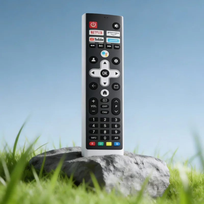 Voice Remote Control Compatible with 55QD7020 GS43G GSQ50G GSQ55G GSQ65G GSQ75G Spare Part HS-7A05H-00 Multiple Models