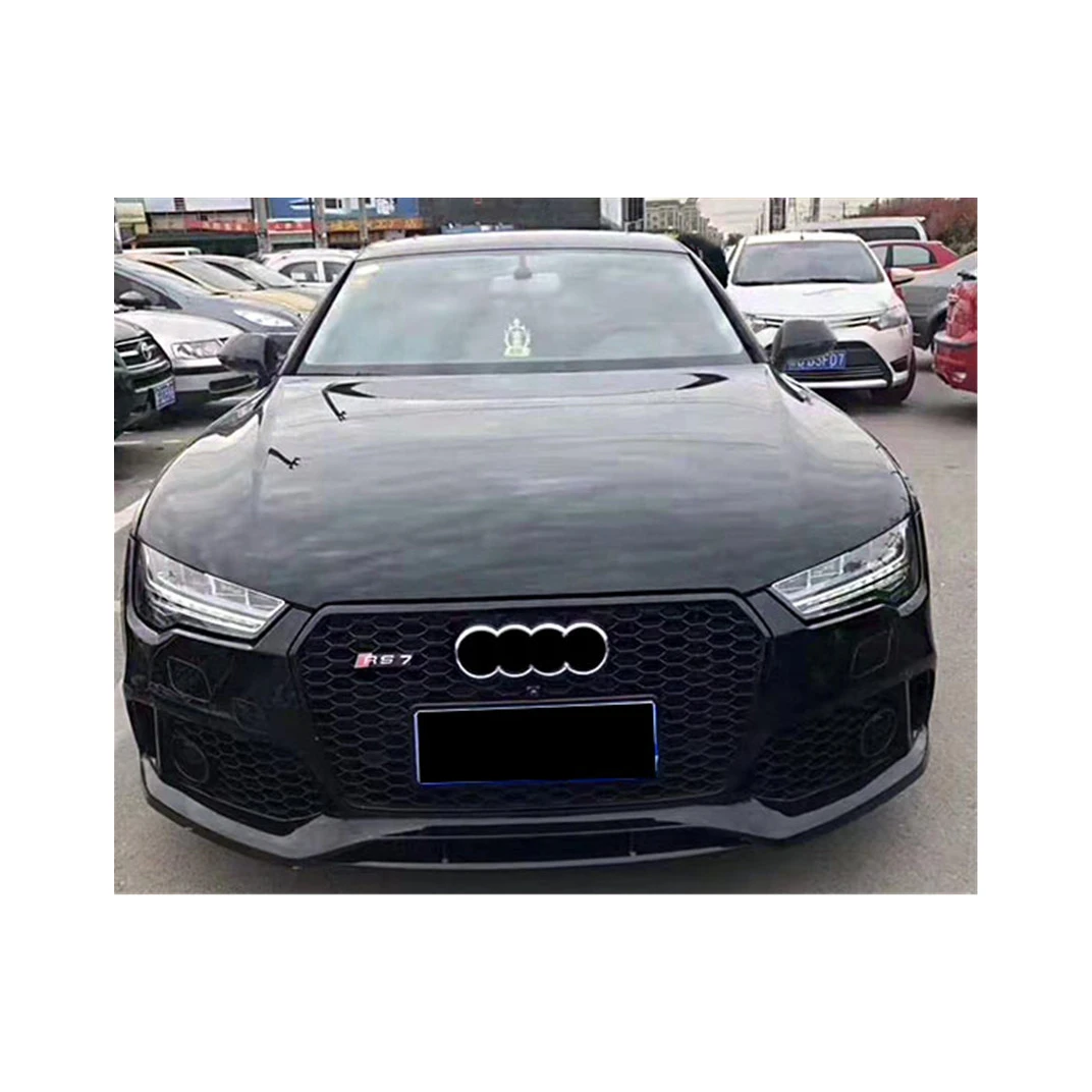

Suitable for Audi A7 2016-2018 Modified to RS7 Style Contain Front Bumper Rear Diffuser Spoiler