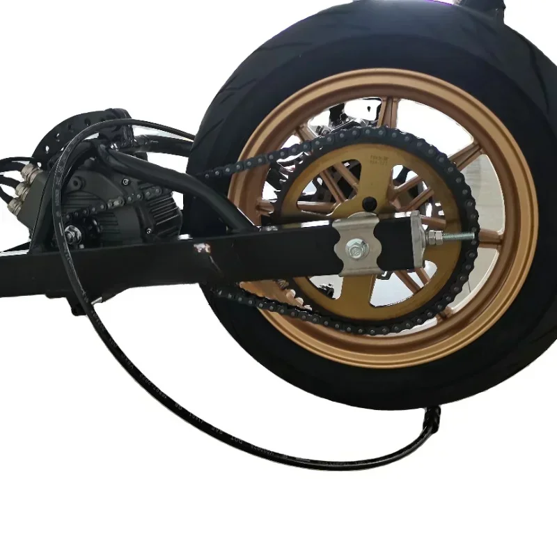 

Hot SalesAluminum Wheel Chain Street Version Kits 13KW Motor Swing Arm