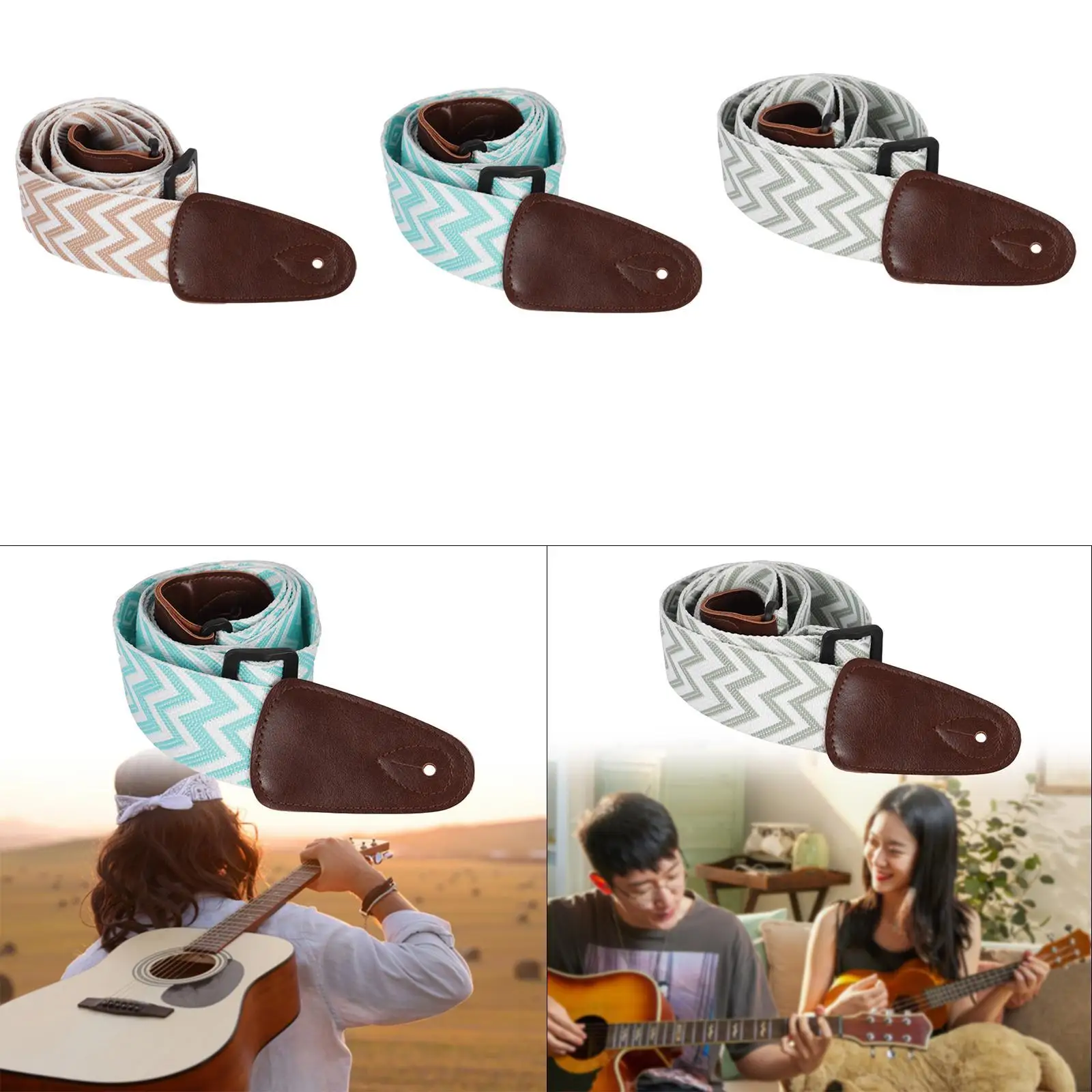 Guitar Shoulder Strap Guitar Bass Accessory Entertainment Thickened Leisure