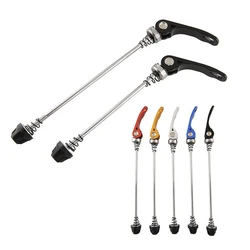 Bicycle Quick Release Skewers Qr Lever Fast Closing Draw Bike Front Axle Rear Wheel Clamp Hub Aluminum Alloy Shaft Mount