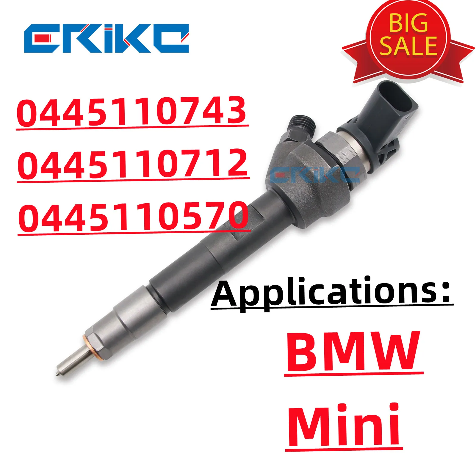 0445110743 Injector Injection Nozzle 0445110712 0445110570 0445 110 743 for BOSCH  BMW Mini 2.0 13538514148 0986435261