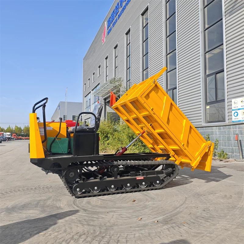 All-Terrain Two-Ton Mini Dump Truck Cummins Engine Diesel-Powered Automatic Transmission Euro 2 Emission Gear Core Component
