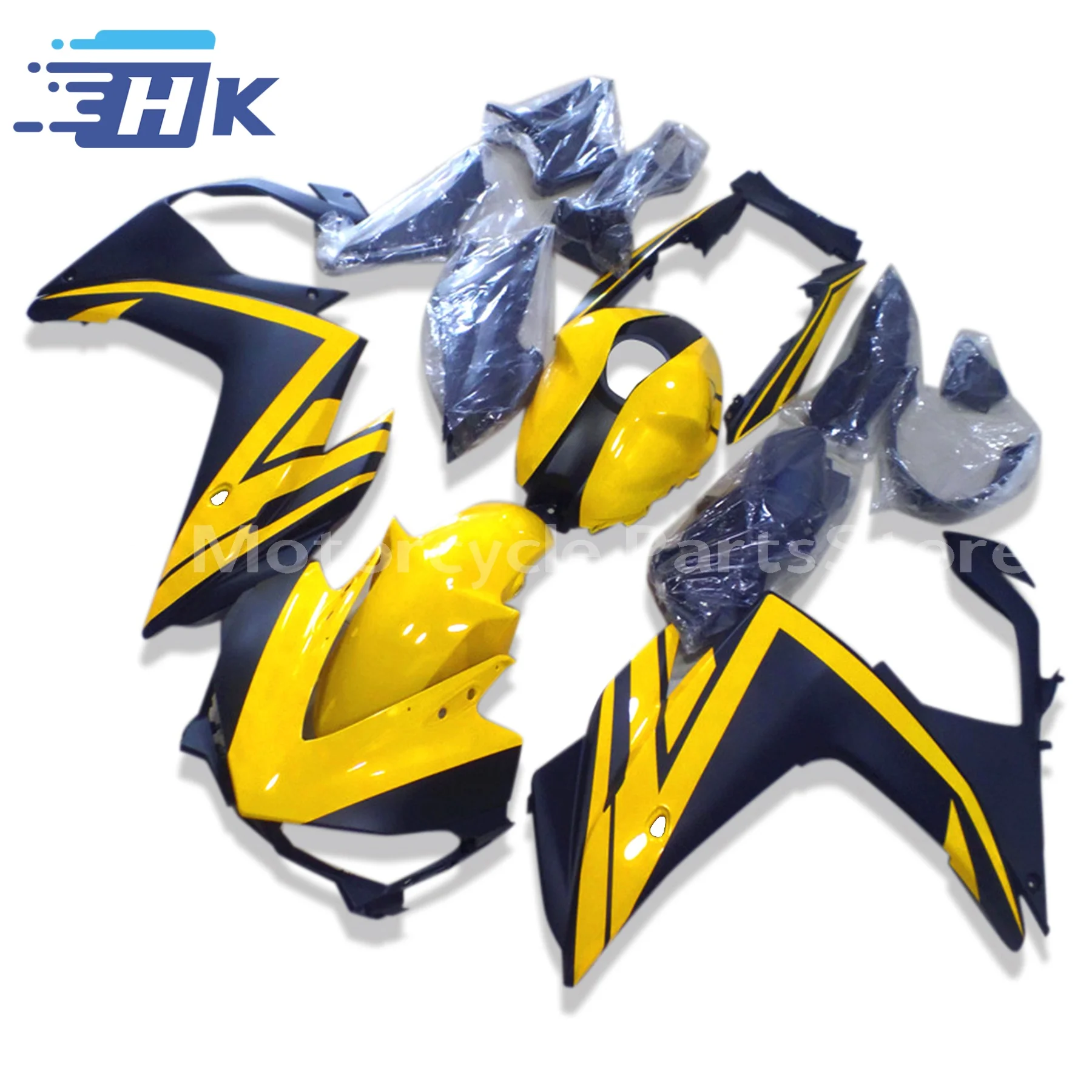 انسيابية حقن لـ R3 2015 - 2017 R25 2016 لوحات كاملة 15 16 17 مجموعة ألواح بلاستيكية ABS هيكل العمل قلنسوة سوداء فاتحة