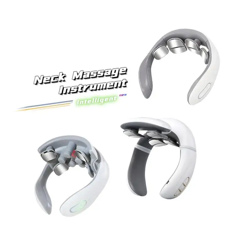 

Intelligent Neck Massage Instrument Electric, Rechargeable, Heating, Hot Pressing, Magnetic Pulse Neck Massage Instrument