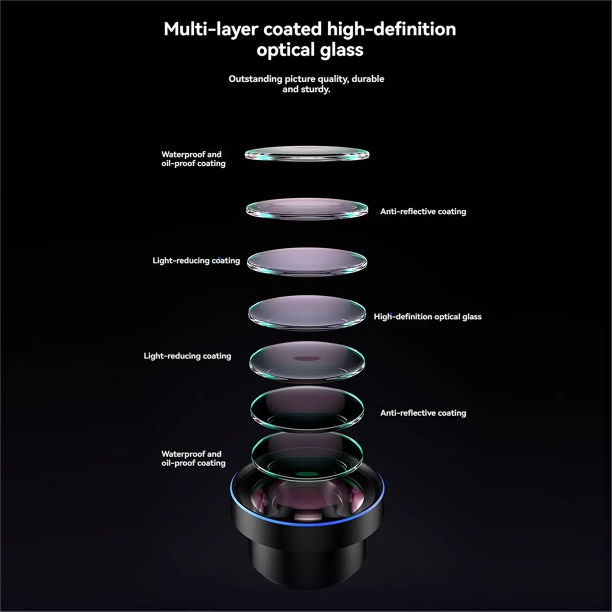 2-in-1 Cell Phone Lens Kit 0.45X Wide-Angle Lens + 15X Macro Lens with 37mm Lens Clamp HD Smartphone Camera Accessories