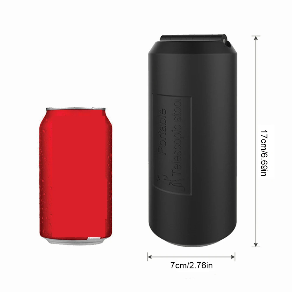 كرسي محمول قابل للطي في الهواء الطلق مقعد قابل للسحب كرسي مرتفع قابل للطي مترو الأنفاق تلسكوبي البراز لقابور السفر #5