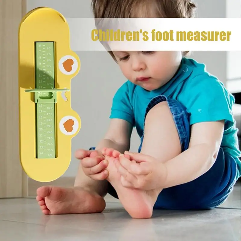 

Kids Foot Size Measurer Cute Frog Design Foot Measuring Devices Ruler Kids Foot Length Measure Gauge Foot Measuring Devices