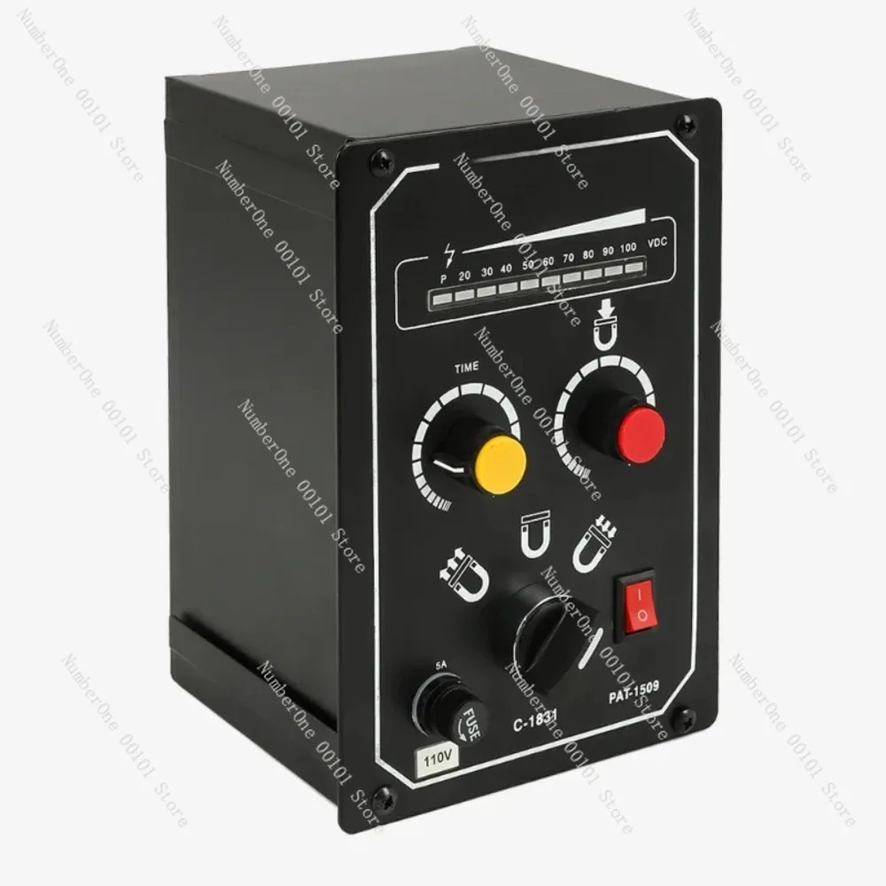 110V 5A Electro Magnetic Chuck Controller Magnetic force Add-on with LED Display