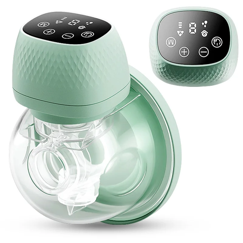 Smart Electronic Baby Breast Pump Integrated Wearable Handsfree Breast Pump Silicone Single Breast Pump For Breastfeeding