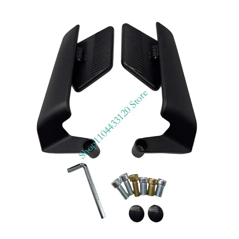 Shock Absorbing Riders Focused Motorcycle Rearview Mirrors Catering To Novice Installers Providing Expansive Sight Lines