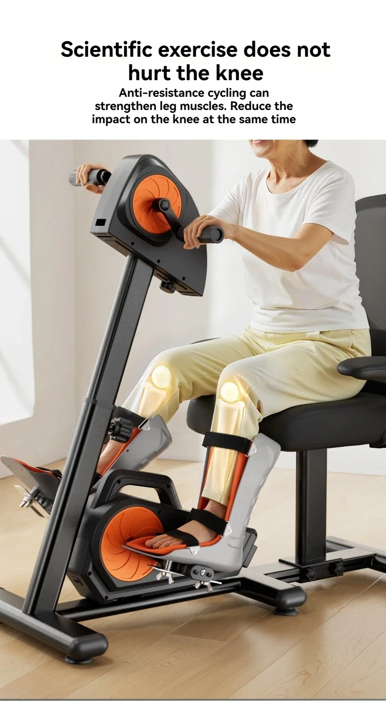 New Upper and Lower Limb Bicycle Stroke Hemiplegia Elderly Training Equipment Rehabilitation Department Linkage Electric Machine