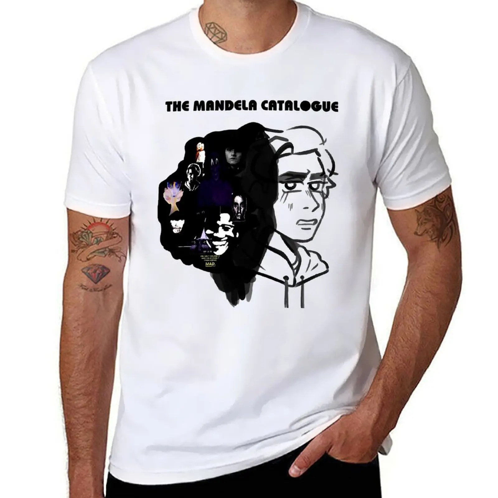 

mandela catalogue T-Shirt t shirt custom print man t shirts graphic T-Shirt