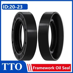 TTO rubber skeleton oil seal FB/TC 20 21 22 23*25 26 28 32 30 35 36 38 40 42*7 8 NBR double lip seal for rotating shaft