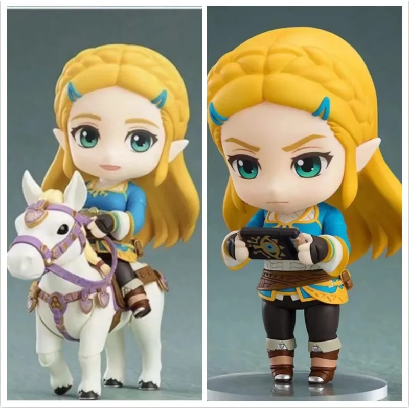 

Q version Nendoroid Breath of the Wild Princess Zelda face-changing movable figure For Children's Gifts