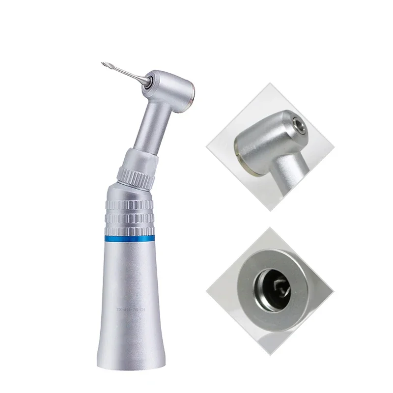 Dental Low Speed Handpiece Kits, E-generator micromotor,Push Button Contra Angle, External Water Spray,2/ 4Holes Handpiece