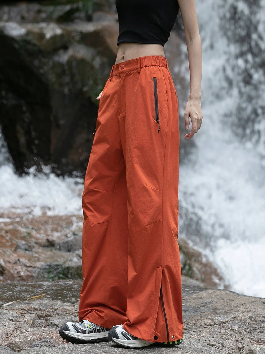 

Американские спортивные брюки для активного отдыха, прямые, свободного кроя, длинные, для весны и осени