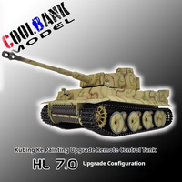 Simulation model of smoke emission sound effect of customized tank series of Kubingke Henglong heavy-duty remote control tank