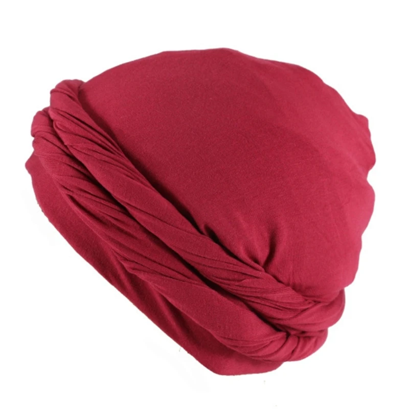 40GC HaloTurban Durag mężczyźni Turban HeadWrap Twist HeadWrap pościel satynowa chustka na głowę