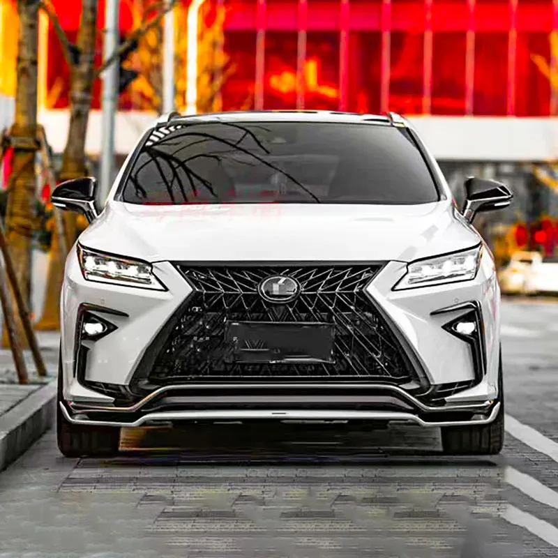 

Глянцевые черные решетки радиатора La version для Lexus RX300 2016-2019 450, гоночные решетки, бамперы, комплект корпуса, блеск, черный