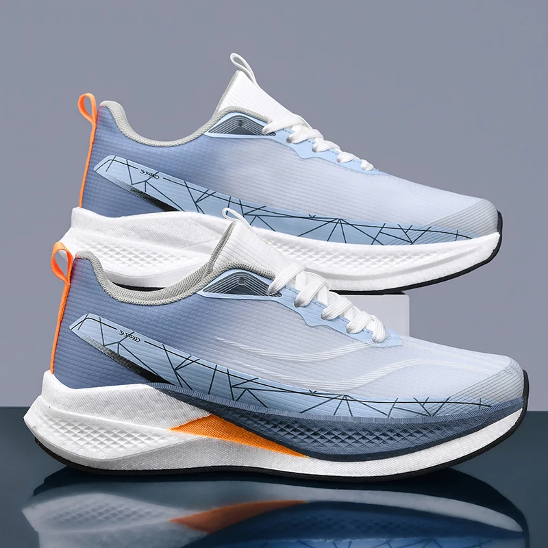 

Men Sports Running Shoes Casual Marathon Breathable Lightweight Women's Comfortable Athletic Nonskid Walking Sneakers Outdoors