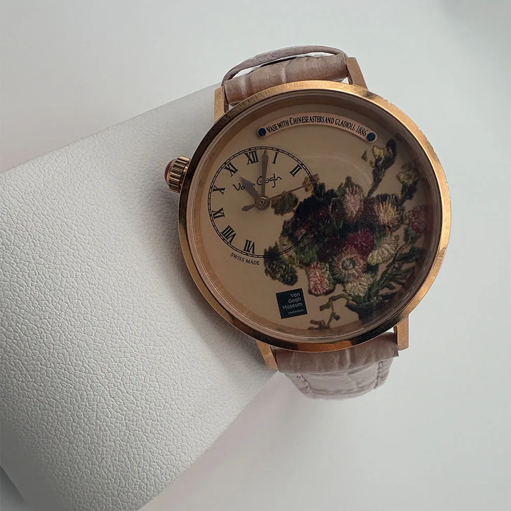 VAN GOGH Ladies Quartz Watch Luxury Stainless Steel Waterproof Watch Ladies Quartz Movement 2025 New Fashion Ladies Watch Gift